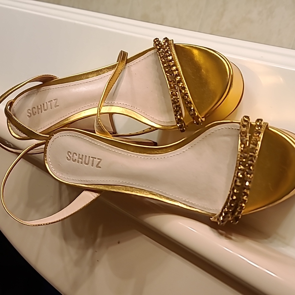 Schutz platform sandals